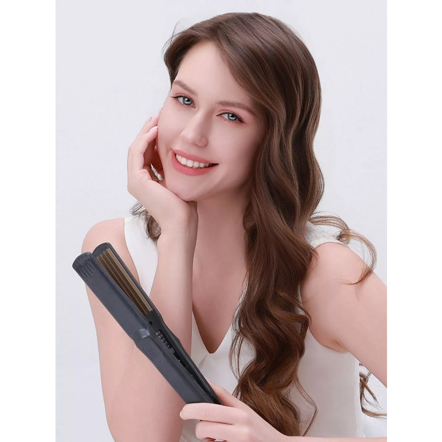 Adjustable Temperature Hair Straightener Dark Gray / European plug Apparel and Accessories