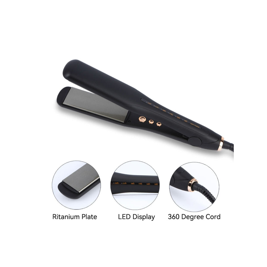 Adjustable Temperature Hair Straightener Apparel and Accessories