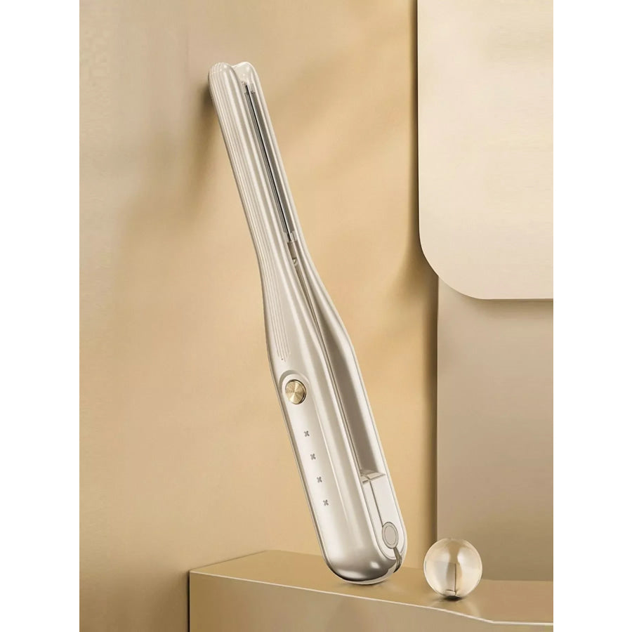 Adjustable Temperature Hair Straightener Beige / ONESIZE Apparel and Accessories