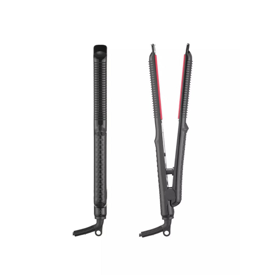 Adjustable Temperature Hair Straightener Black / European plug Apparel and Accessories