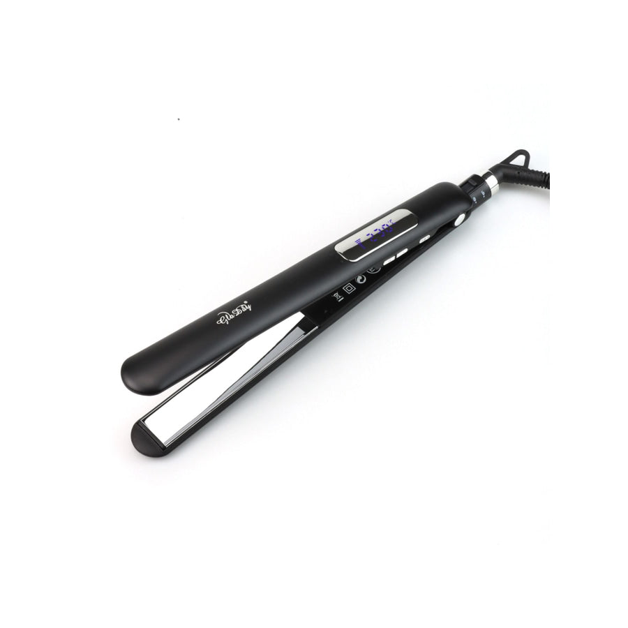 Adjustable Temperature Hair Straightener Black / European plug Apparel and Accessories