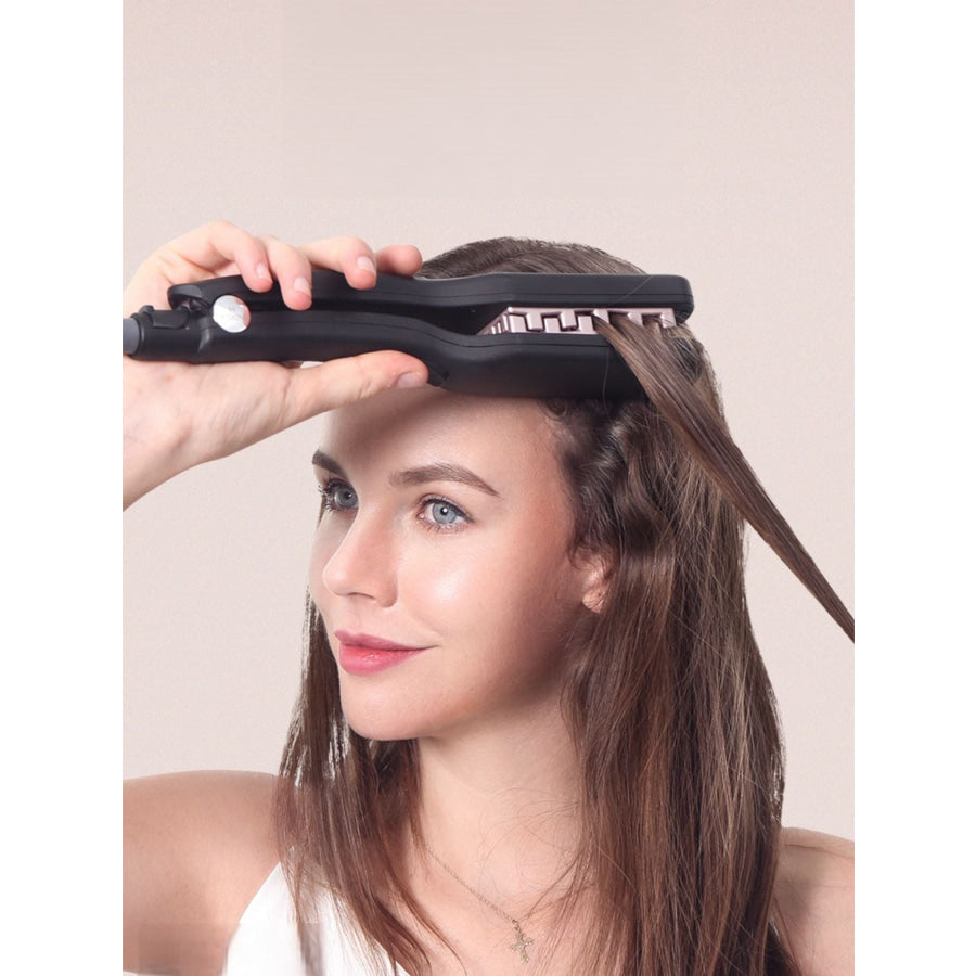Adjustable Temperature Hair Straightener Black / North American plug Apparel and Accessories