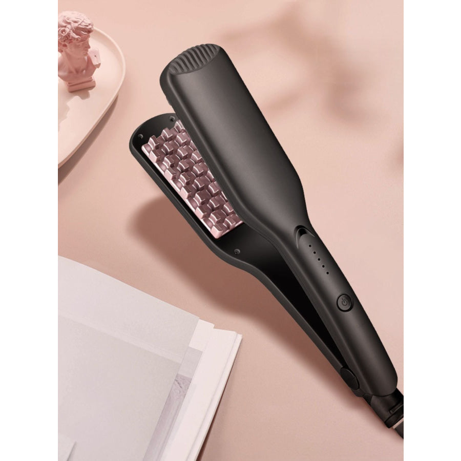 Adjustable Temperature Hair Straightener Black / North American plug Apparel and Accessories