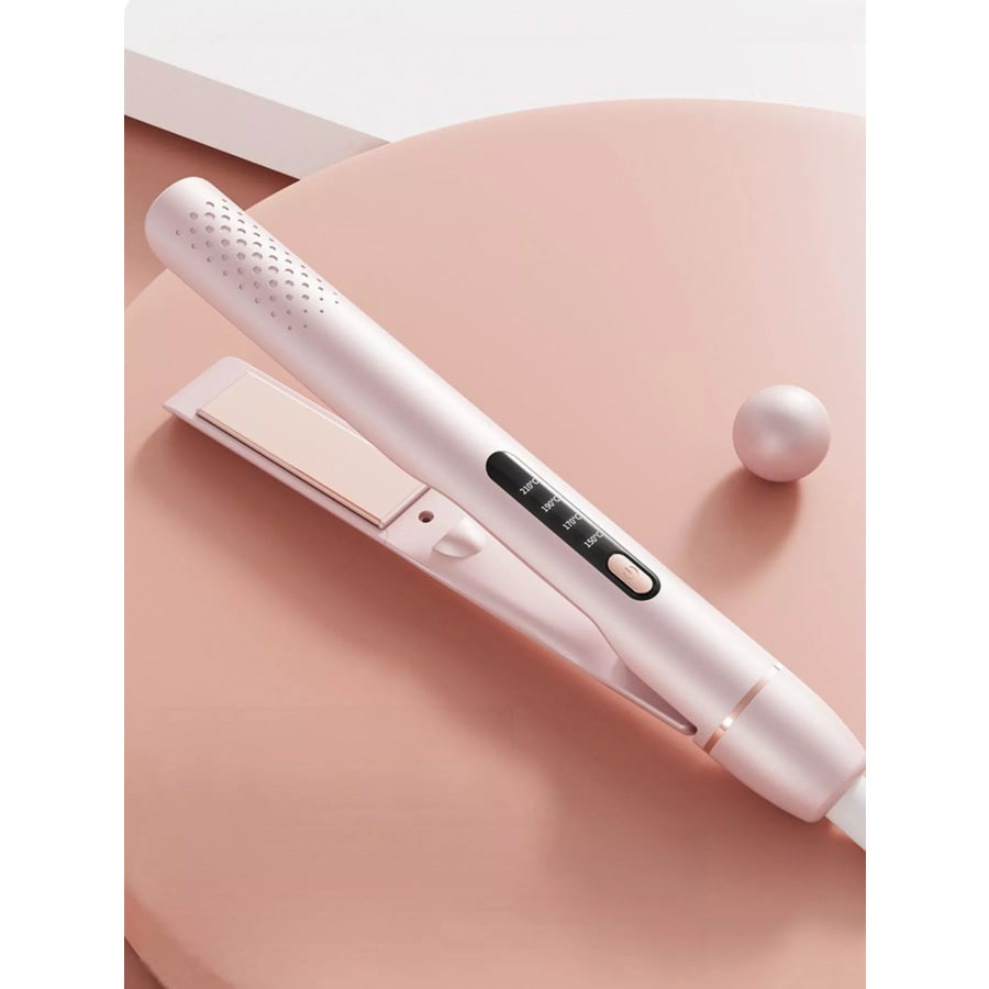 Adjustable Temperature Hair Straightener Blush Pink / European plug Apparel and Accessories