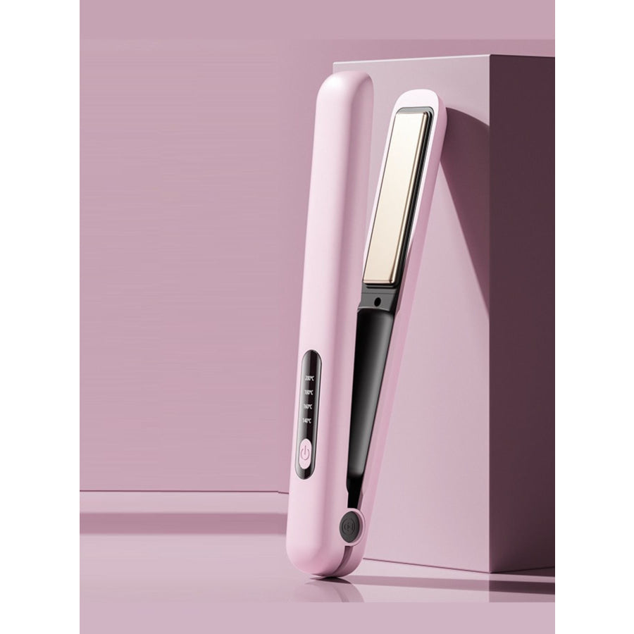 Adjustable Temperature Hair Straightener Blush Pink / ONESIZE Apparel and Accessories