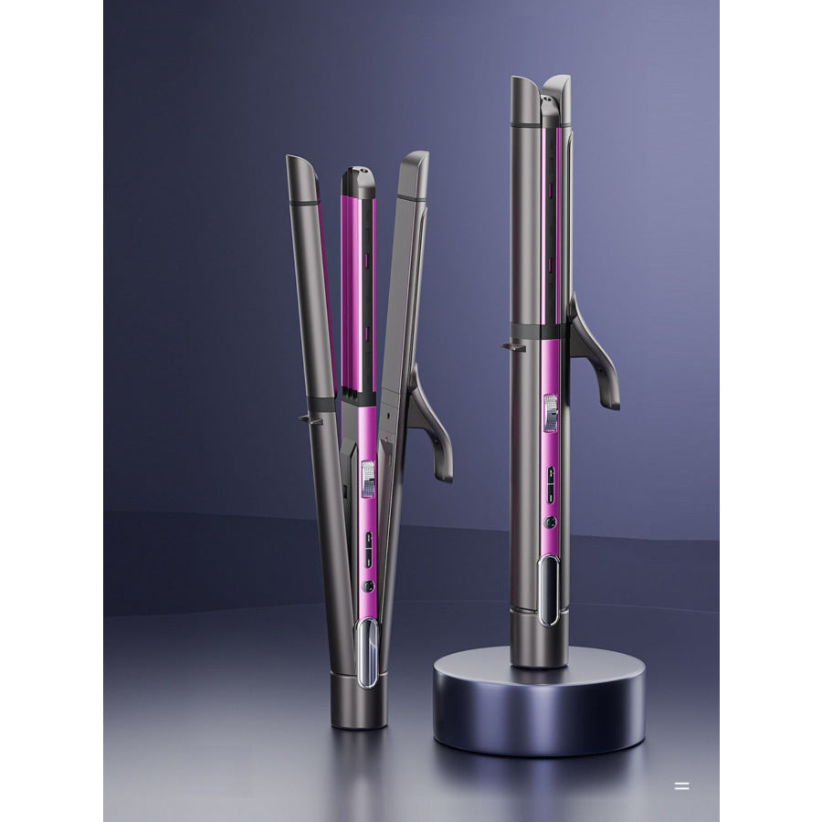 Adjustable Temperature Hair Straightener & Curler Apparel and Accessories