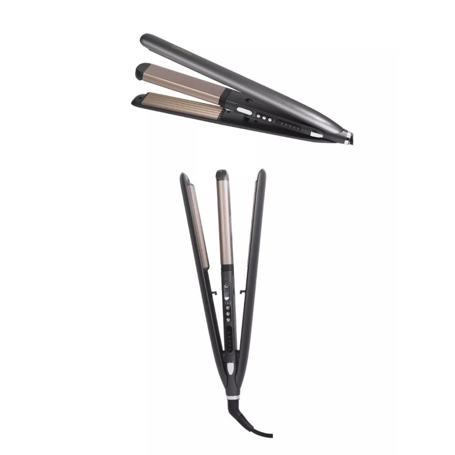 Adjustable Temperature Hair Straightener Dark Gray / European plug Apparel and Accessories