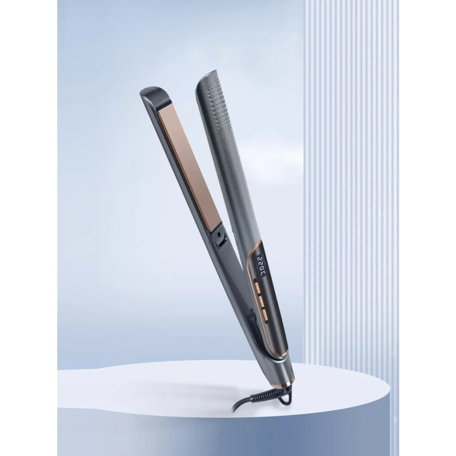 Adjustable Temperature Hair Straightener Gray / European plug Apparel and Accessories