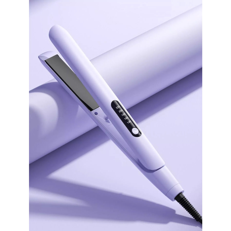 Adjustable Temperature Hair Straightener Lavender / European plug Apparel and Accessories