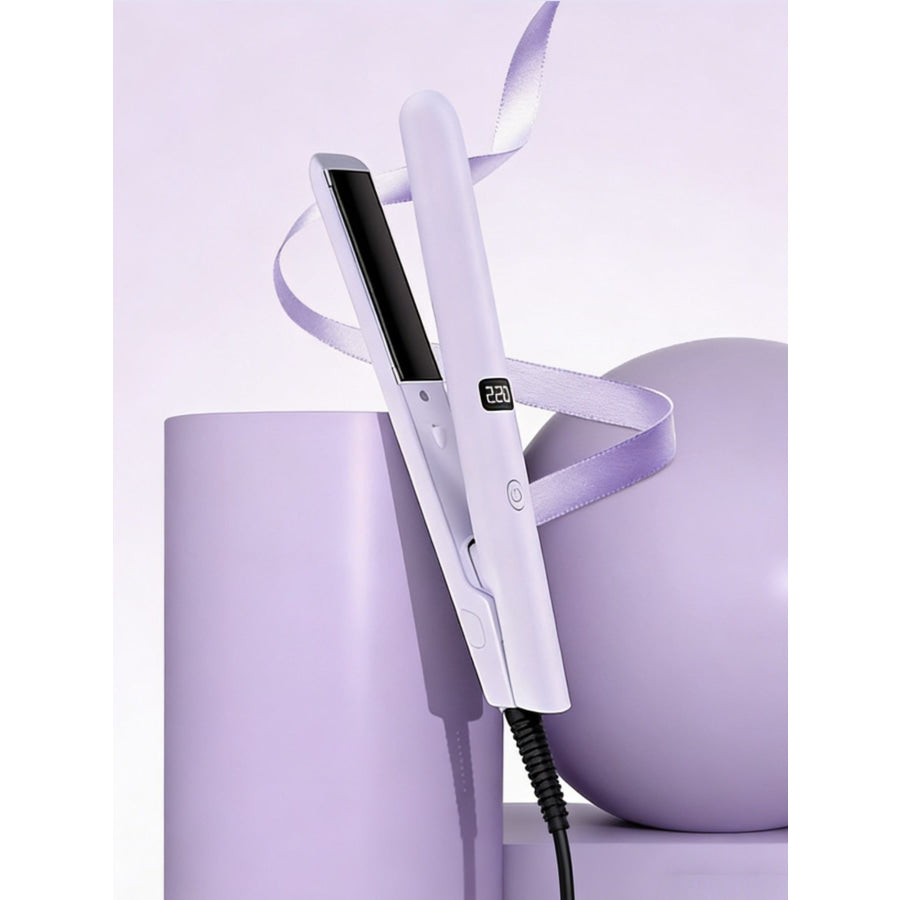 Adjustable Temperature Hair Straightener Lilac / European plug Apparel and Accessories