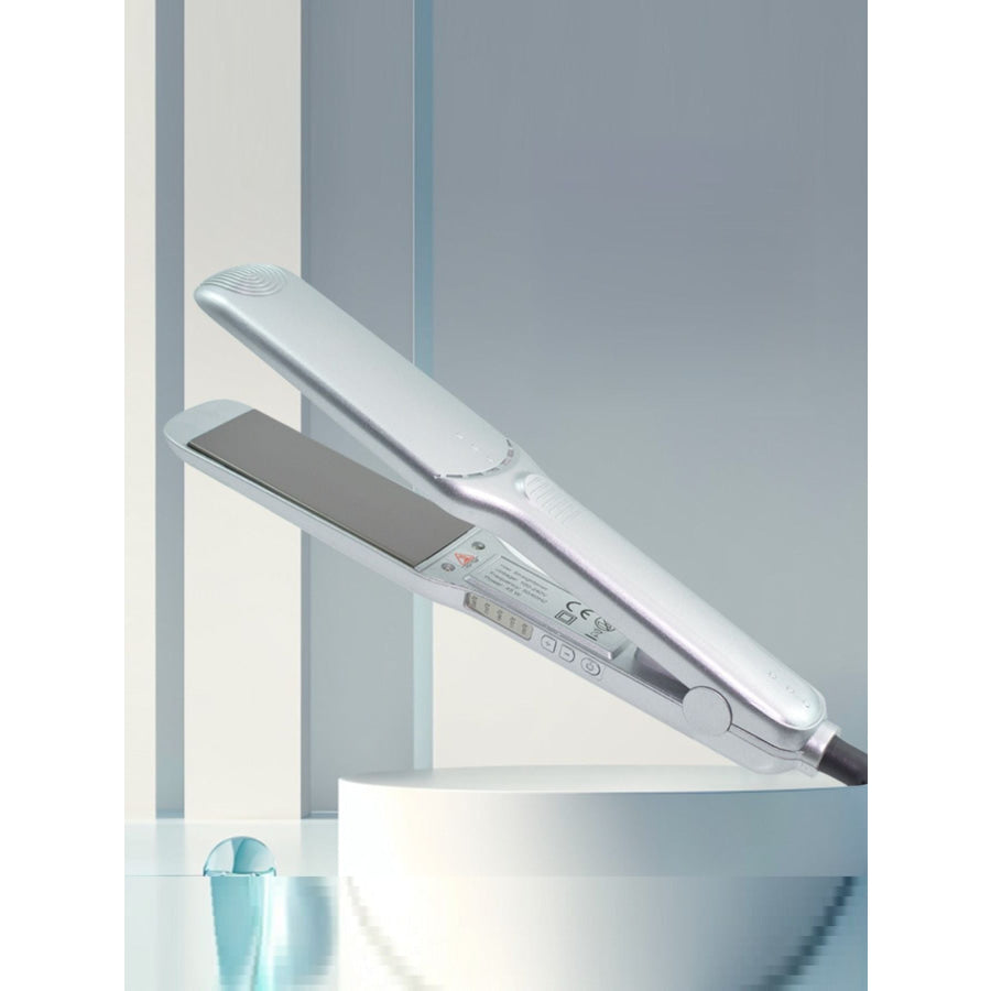 Adjustable Temperature Hair Straightener Silver / North American plug Apparel and Accessories