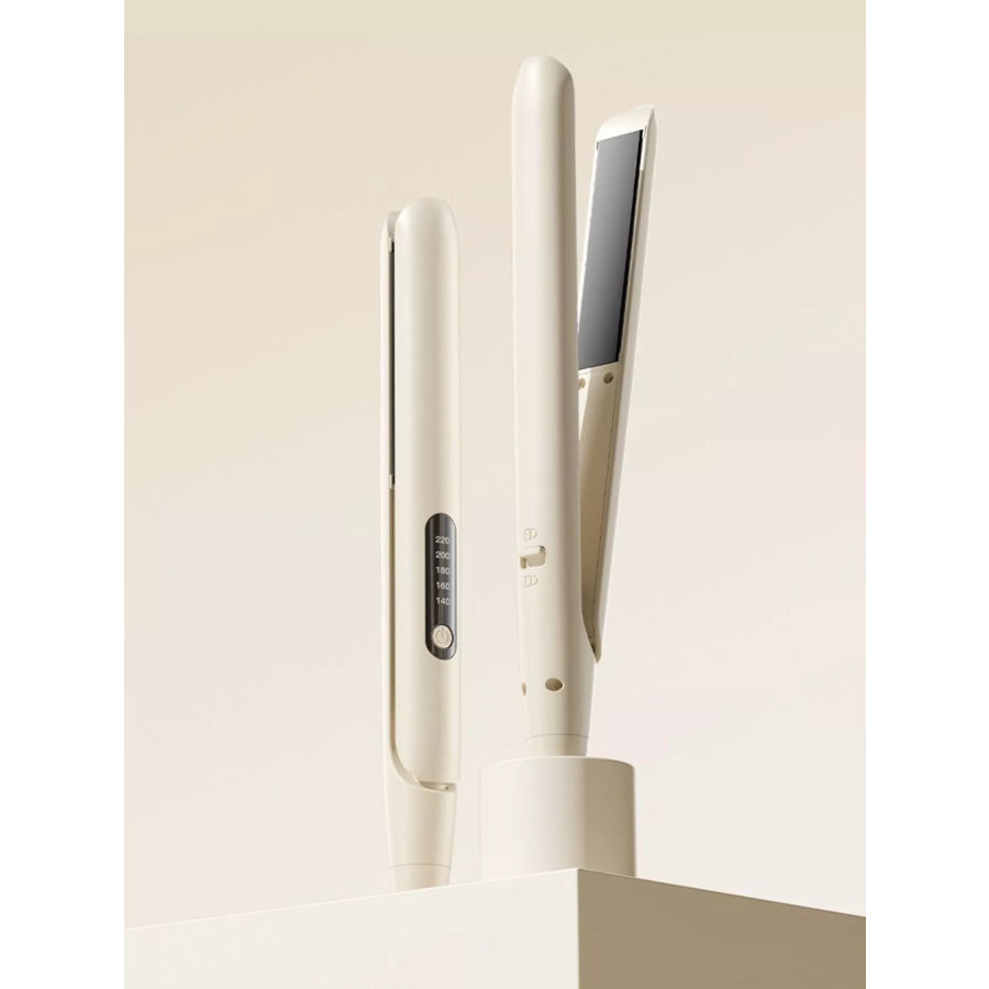 Adjustable Temperature Hair Straightener Tan / European plug Apparel and Accessories