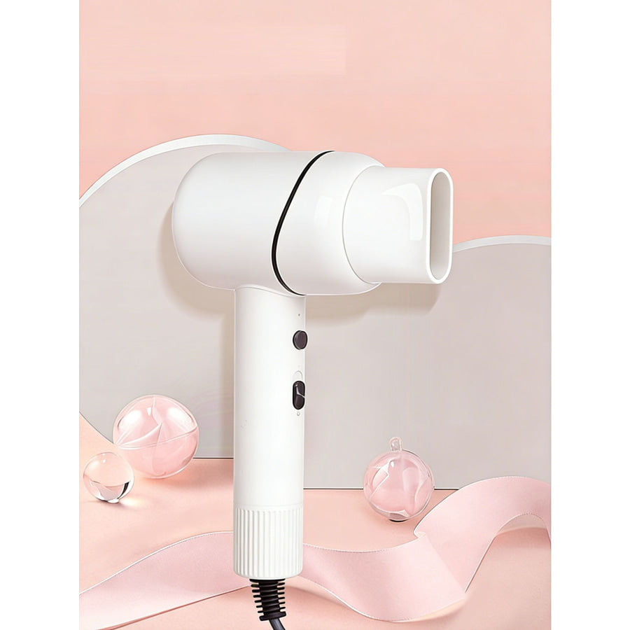 Adjustable Temperature Household Hair Dryer White / North American plug Apparel and Accessories