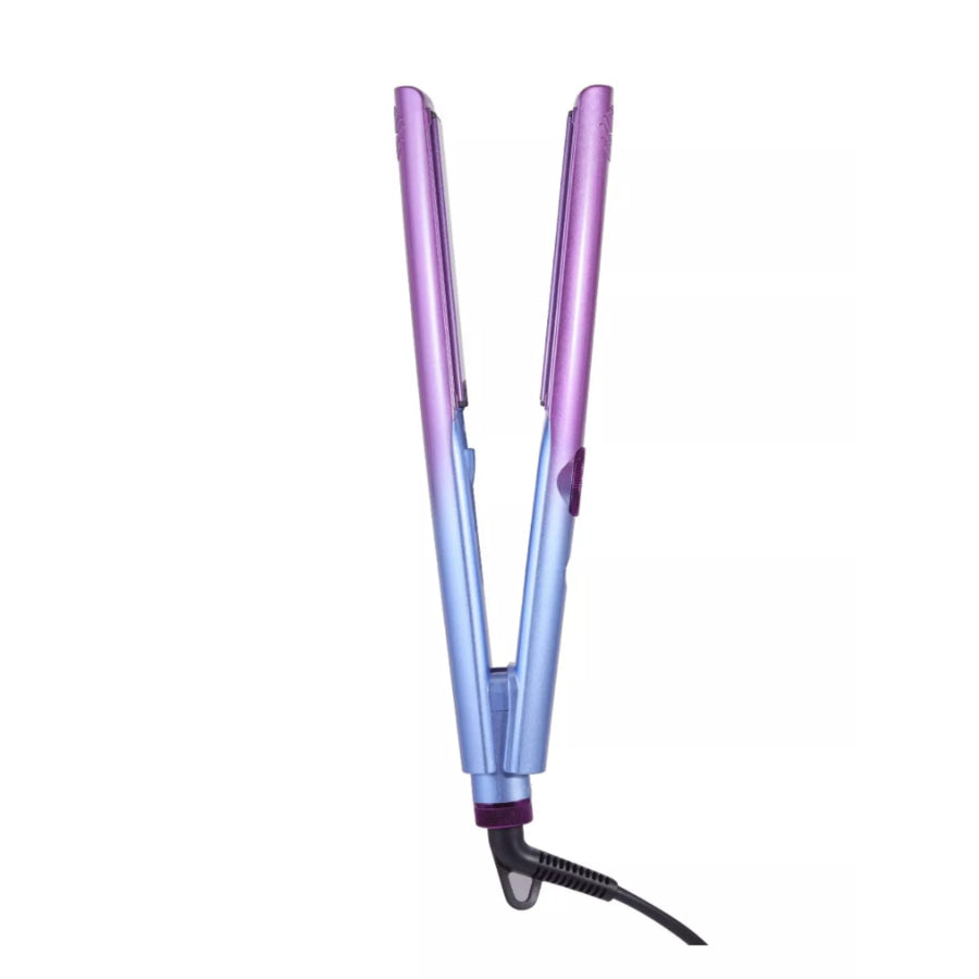 Adjustable Temperature Iron Straightener Red-Violet / European plug Apparel and Accessories