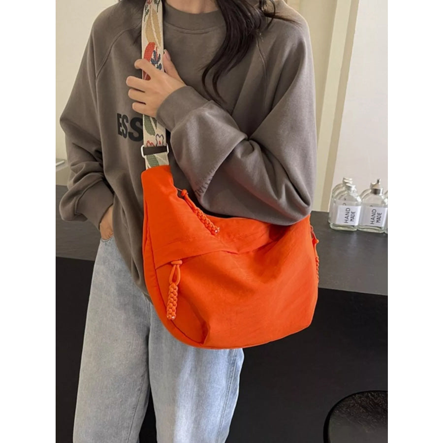 Adjustable Wide Strap Crossbody Bag Apparel and Accessories