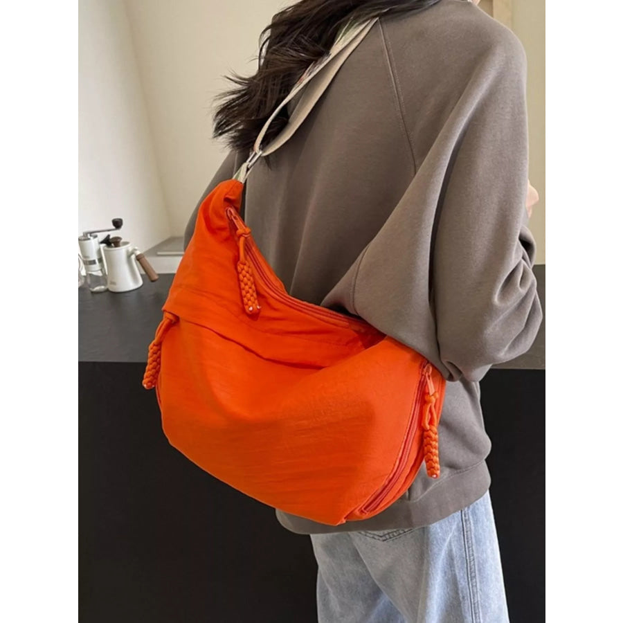 Adjustable Wide Strap Crossbody Bag Apparel and Accessories