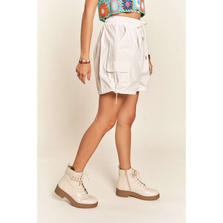 ADORA Drawstring Shorts with Pockets Apparel and Accessories