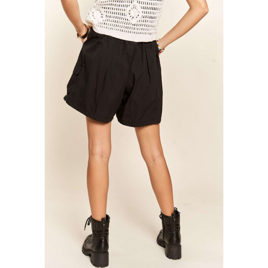 ADORA Drawstring Shorts with Pockets Apparel and Accessories