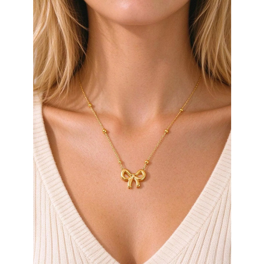 Alloy Chain Pendant Necklace Style C / onesize Apparel and Accessories