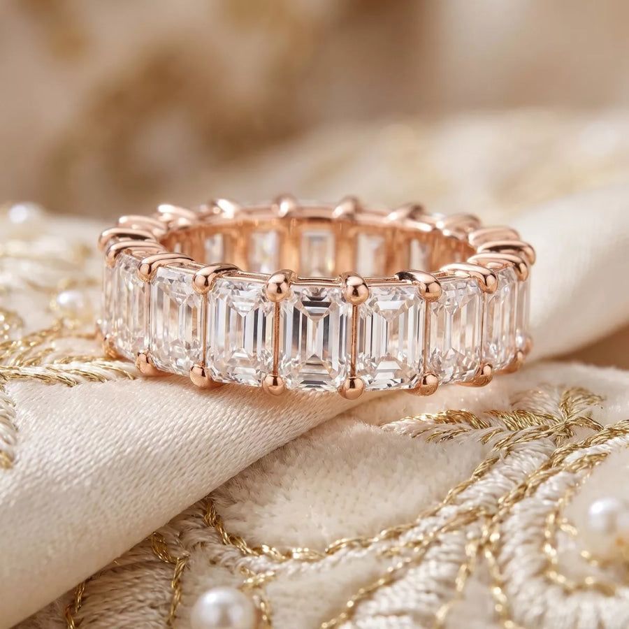 Alloy Geometric Zircon Ring Apparel and Accessories