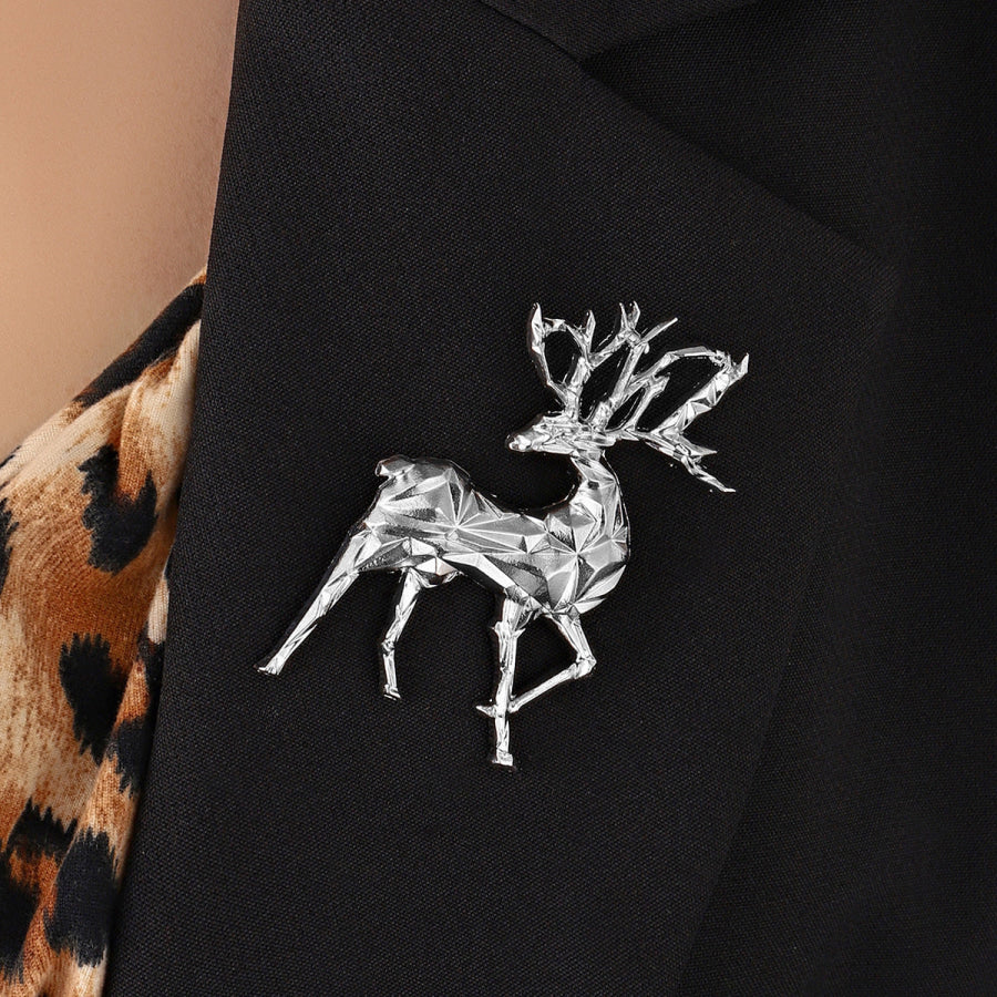 Alloy Reindeer Brooch Apparel and Accessories