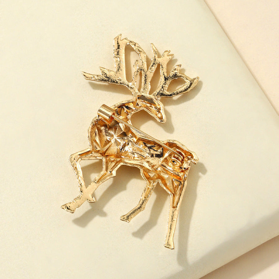 Alloy Reindeer Brooch Apparel and Accessories