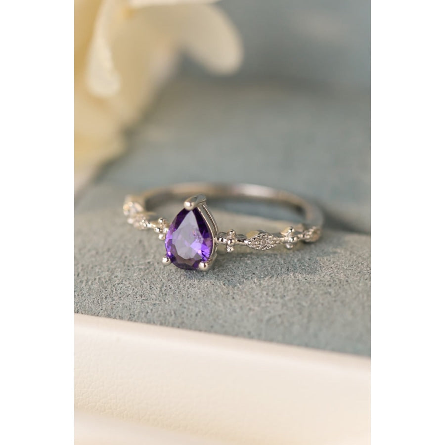 Amethyst 925 Sterling Silver Ring