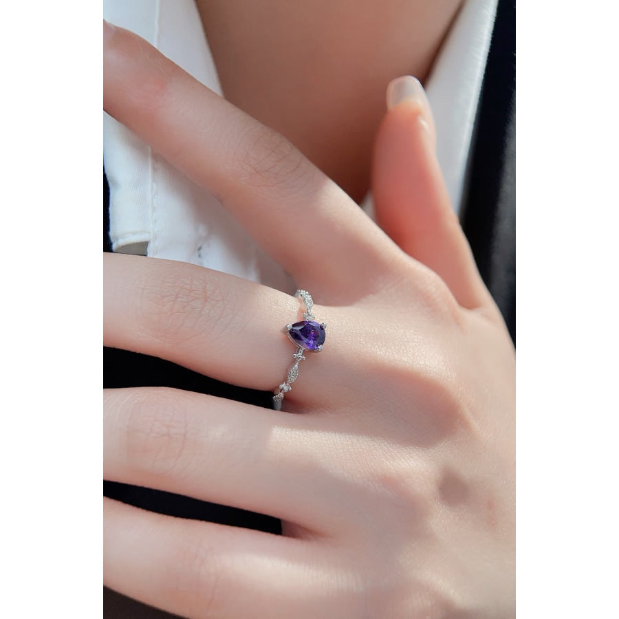 Amethyst 925 Sterling Silver Ring