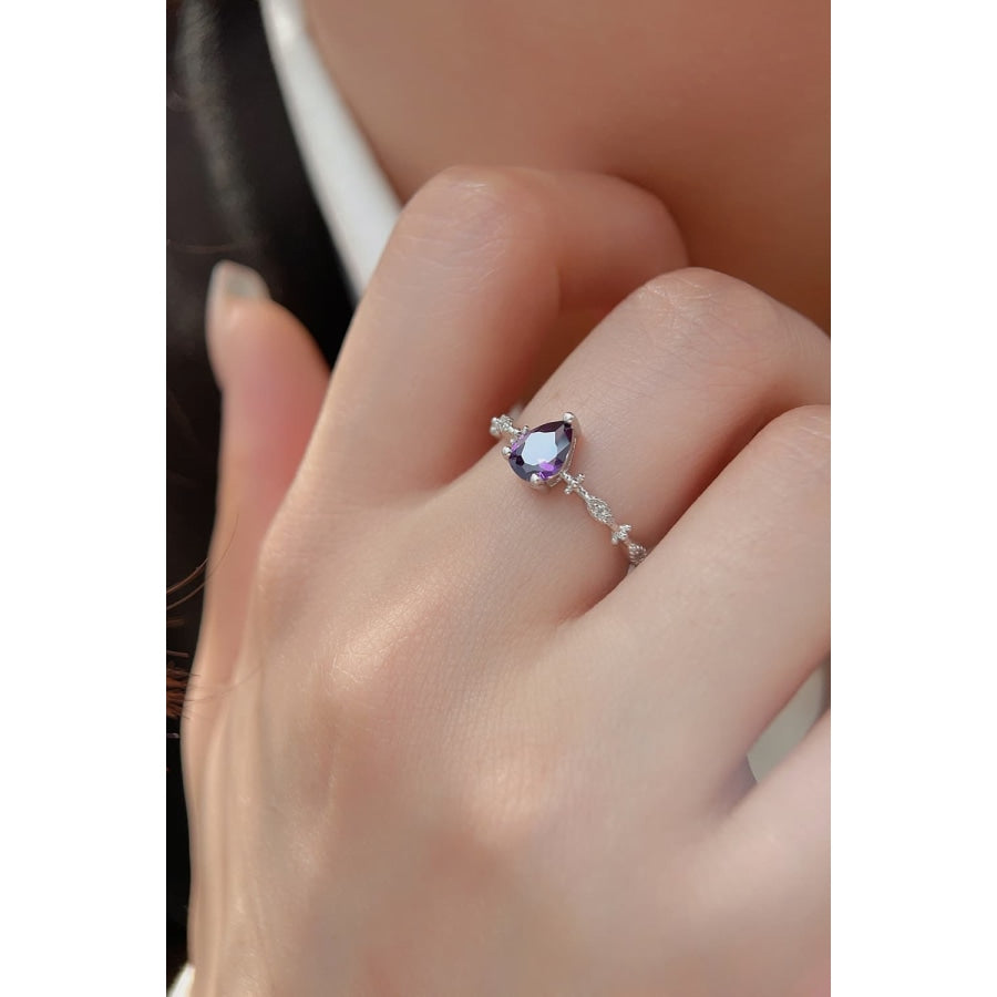 Amethyst 925 Sterling Silver Ring