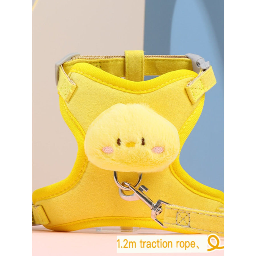 Animal Decor Breathable Mesh Pet Harness Apparel and Accessories