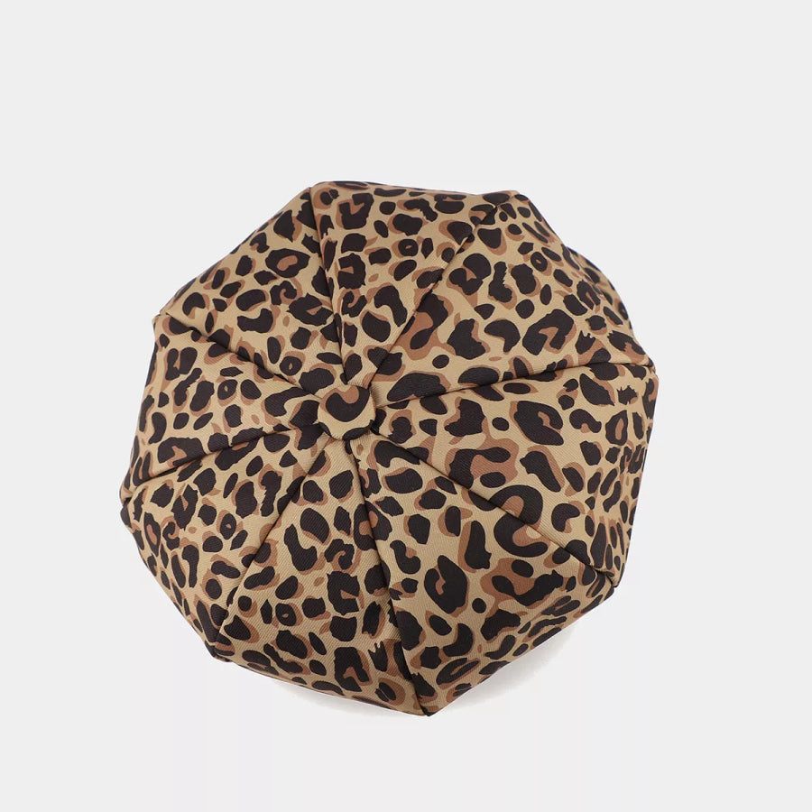 Animal Print Newsboy Hat Apparel and Accessories