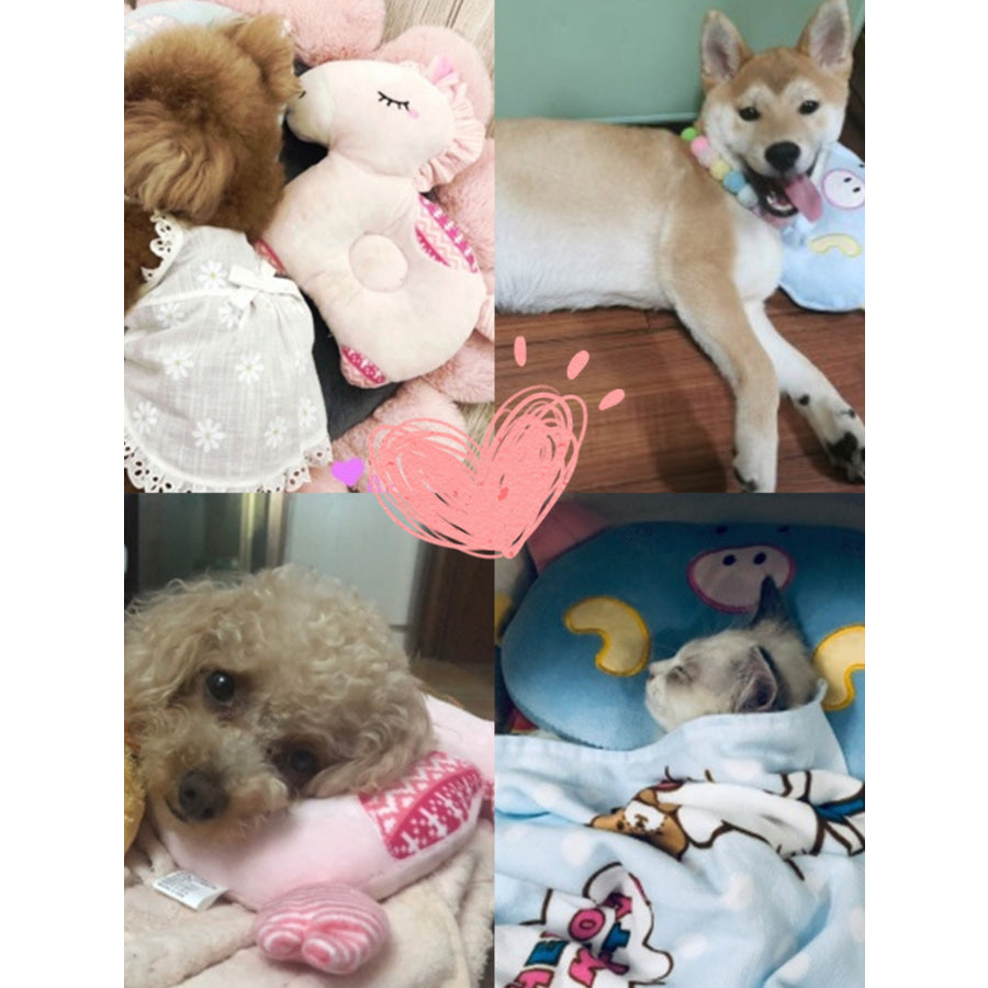 Animal Shaped Head Protection Plush Pillow Apparel and Accessories