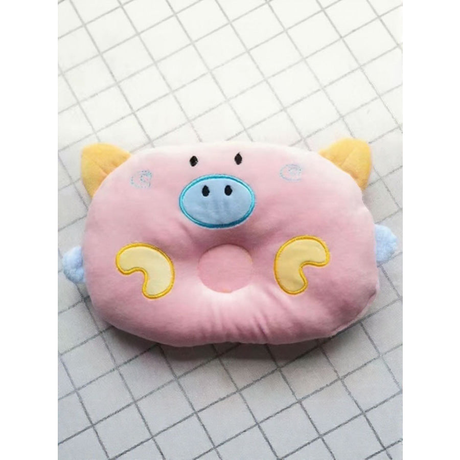 Animal Shaped Head Protection Plush Pillow Pink Piggy / ONESIZE Apparel and Accessories