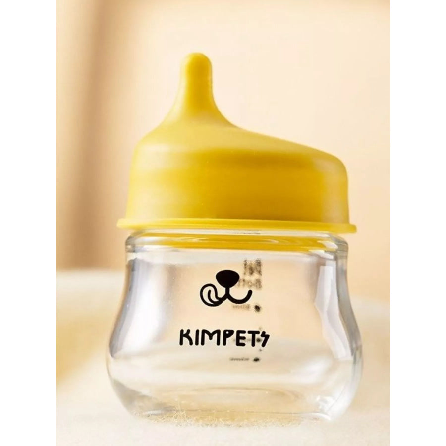 Anti-Choking Silicone Pet Nursing Bottle Gold / One Size Apparel and Accessories