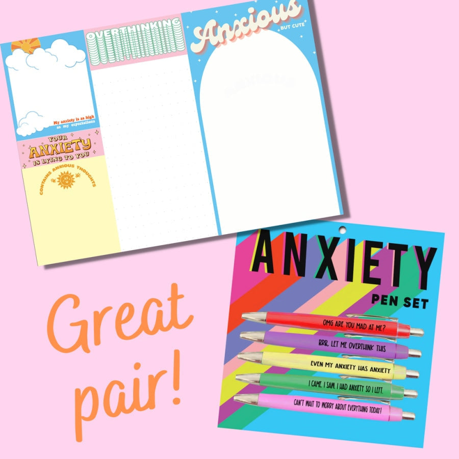 Anxiety Notepad Set Notepad