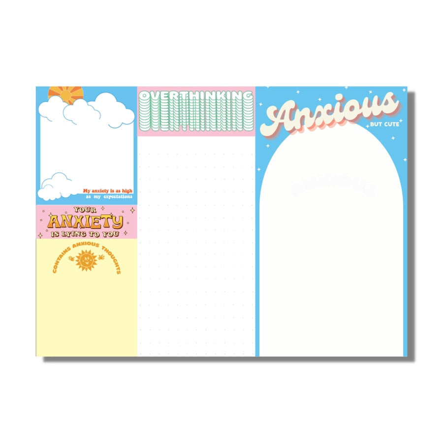 Anxiety Notepad Set Notepad