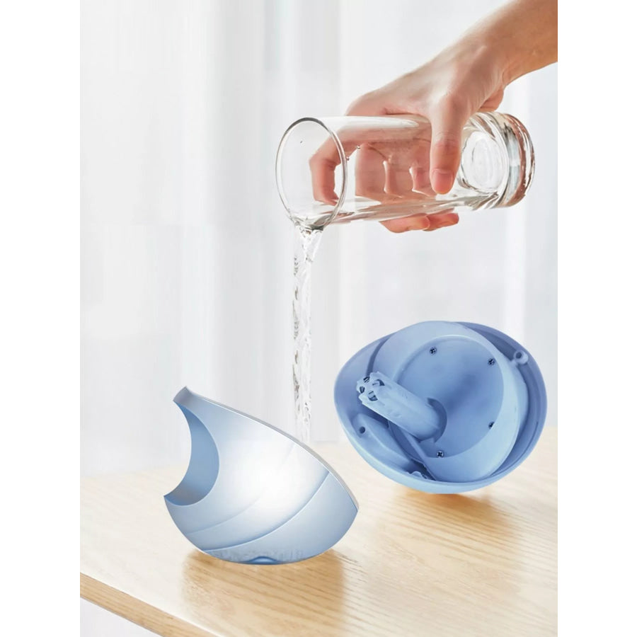 Apple-Shaped Humidifier Light Blue / ONESIZE Apparel and Accessories