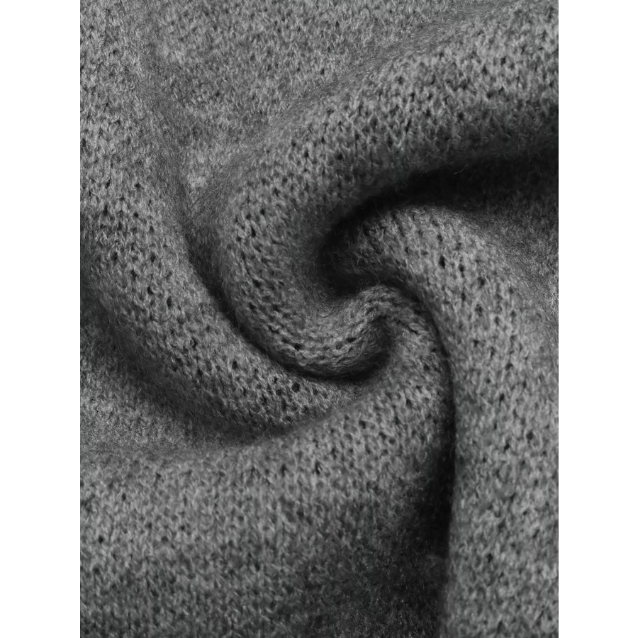 Argyle Patterned Polo Collar Sweater Apparel and Accessories