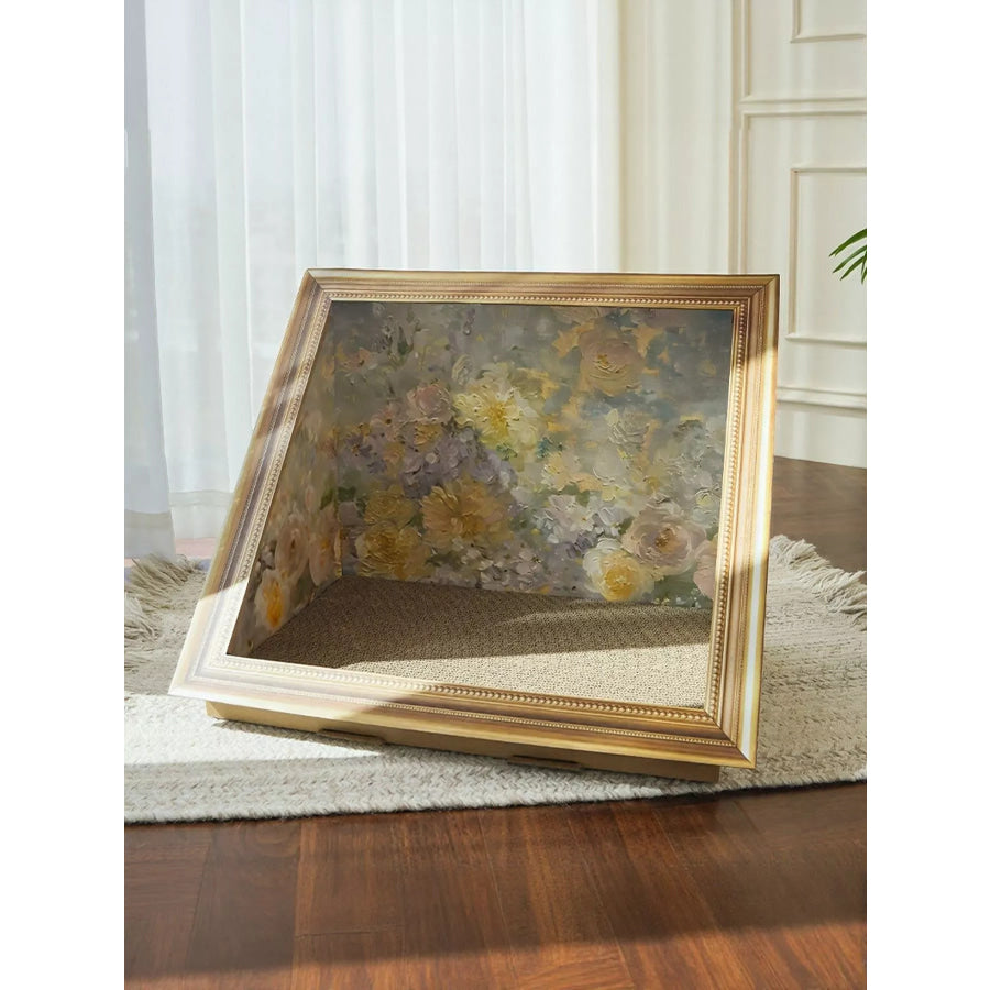 Artistic Frame Cat Scratcher Nest Flower / ONESIZE Apparel and Accessories