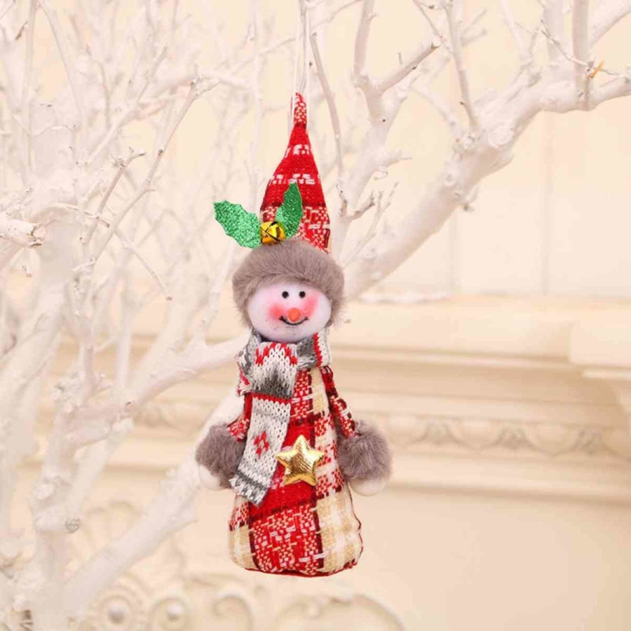 Assorted 2-Piece Christmas Doll Hanging Widgets Style B / One Size