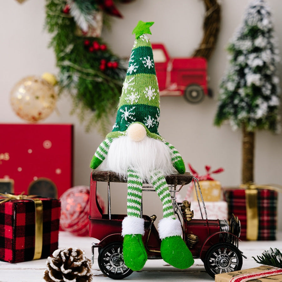 Assorted 2-Piece Light-Up Faceless Gnomes Green / One Size