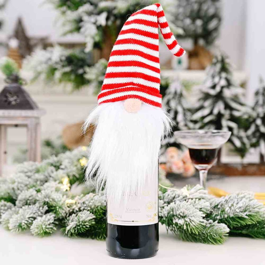 Assorted 2-Piece Wine Bottle Covers Style B / One Size