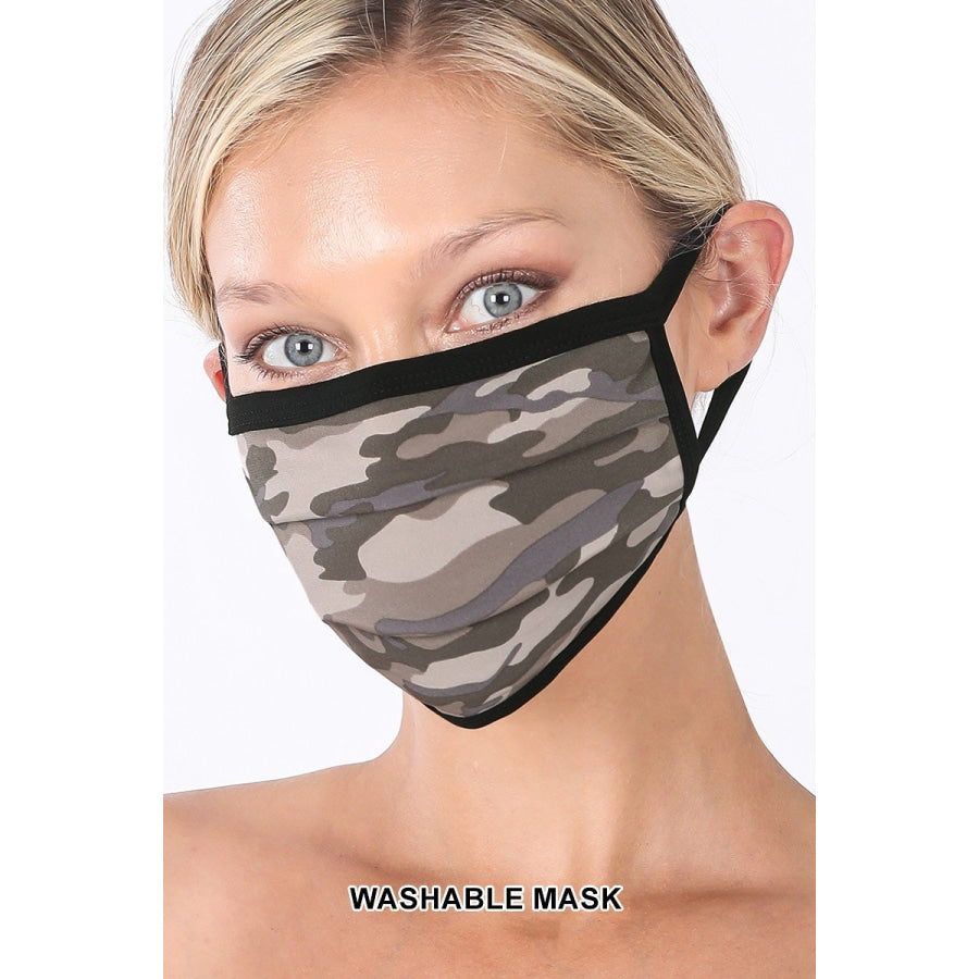 NEW! Assorted Print Masks - Poly/Cotton with Cotton Lining Face Cover