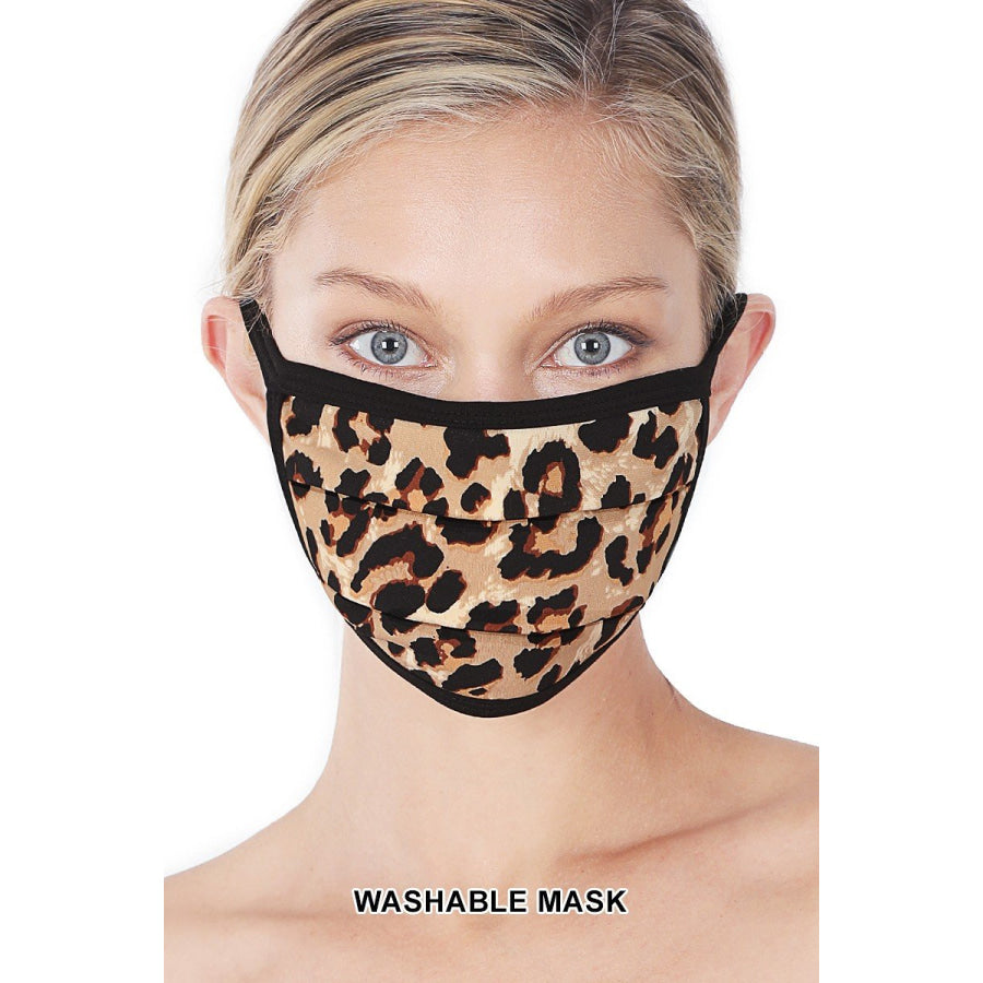 NEW! Assorted Print Masks - Poly/Cotton with Cotton Lining Face Cover