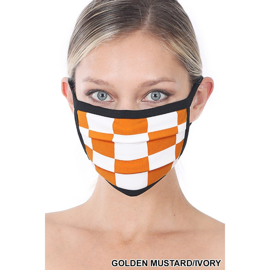 NEW! Assorted Print Masks - Poly/Cotton with Cotton Lining Face Cover