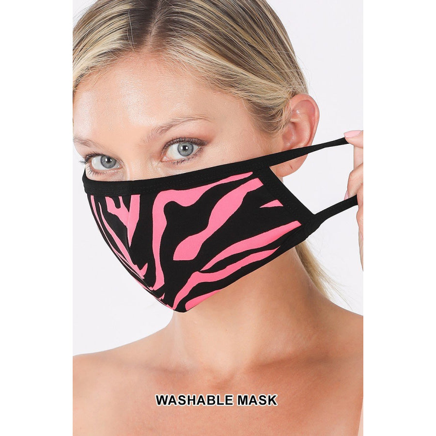 NEW! Assorted Print Masks - Poly/Cotton with Cotton Lining Face Cover