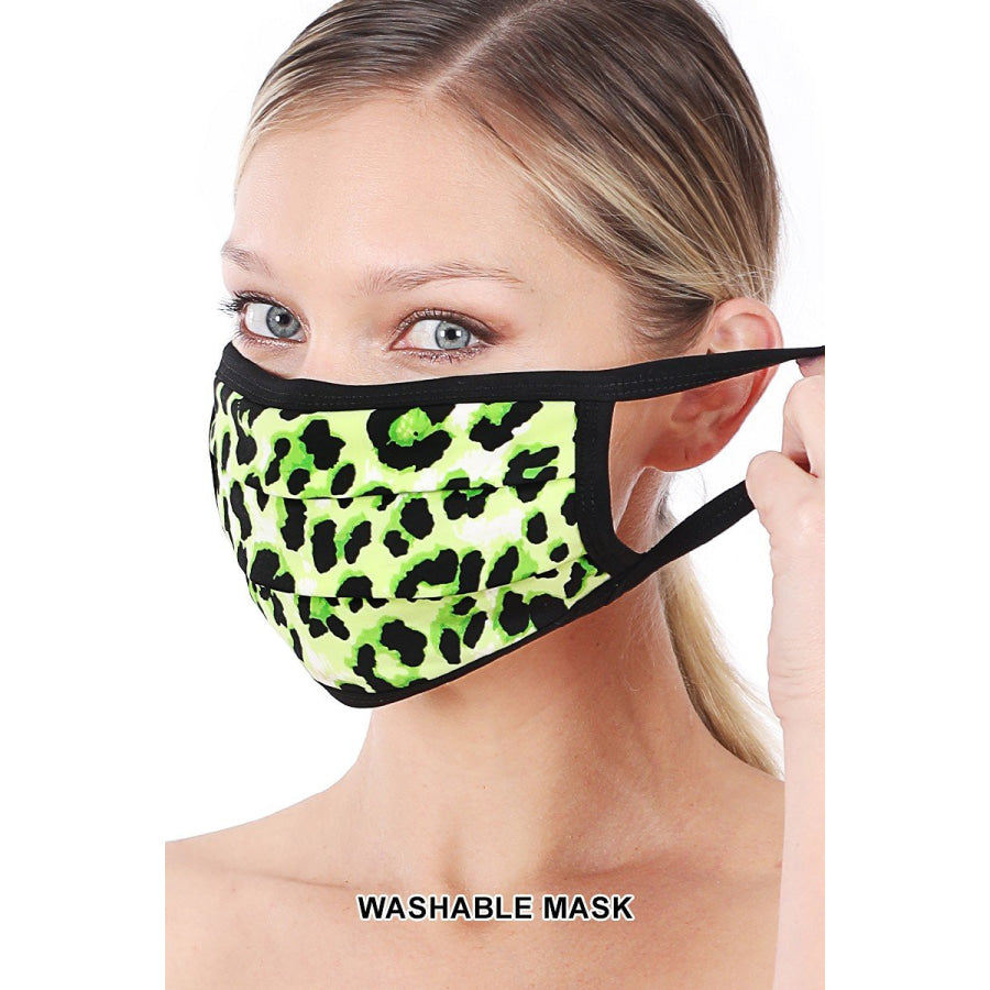 NEW! Assorted Print Masks - Poly/Cotton with Cotton Lining Face Cover