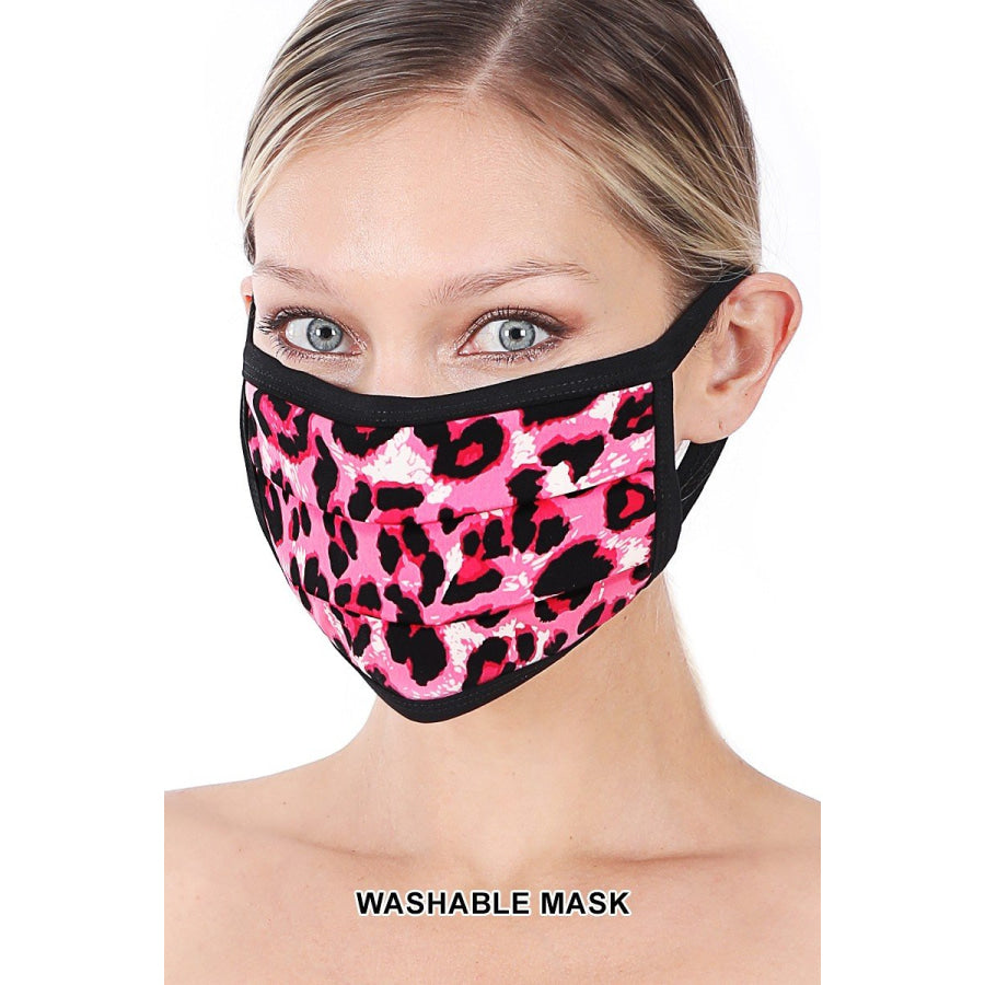 NEW! Assorted Print Masks - Poly/Cotton with Cotton Lining Face Cover