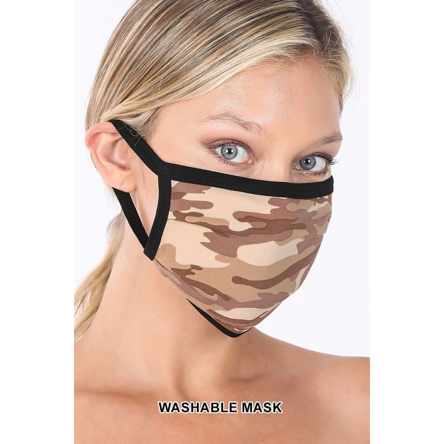 NEW! Assorted Print Masks - Poly/Cotton with Cotton Lining Face Cover