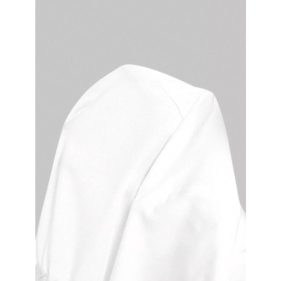 Asymmetrical Button Long Sleeve Shirt Apparel and Accessories